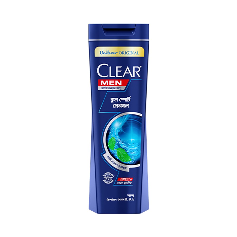 Clear Men Cool Sport Menthol Anti-Dandruff Shampoo – 330ml